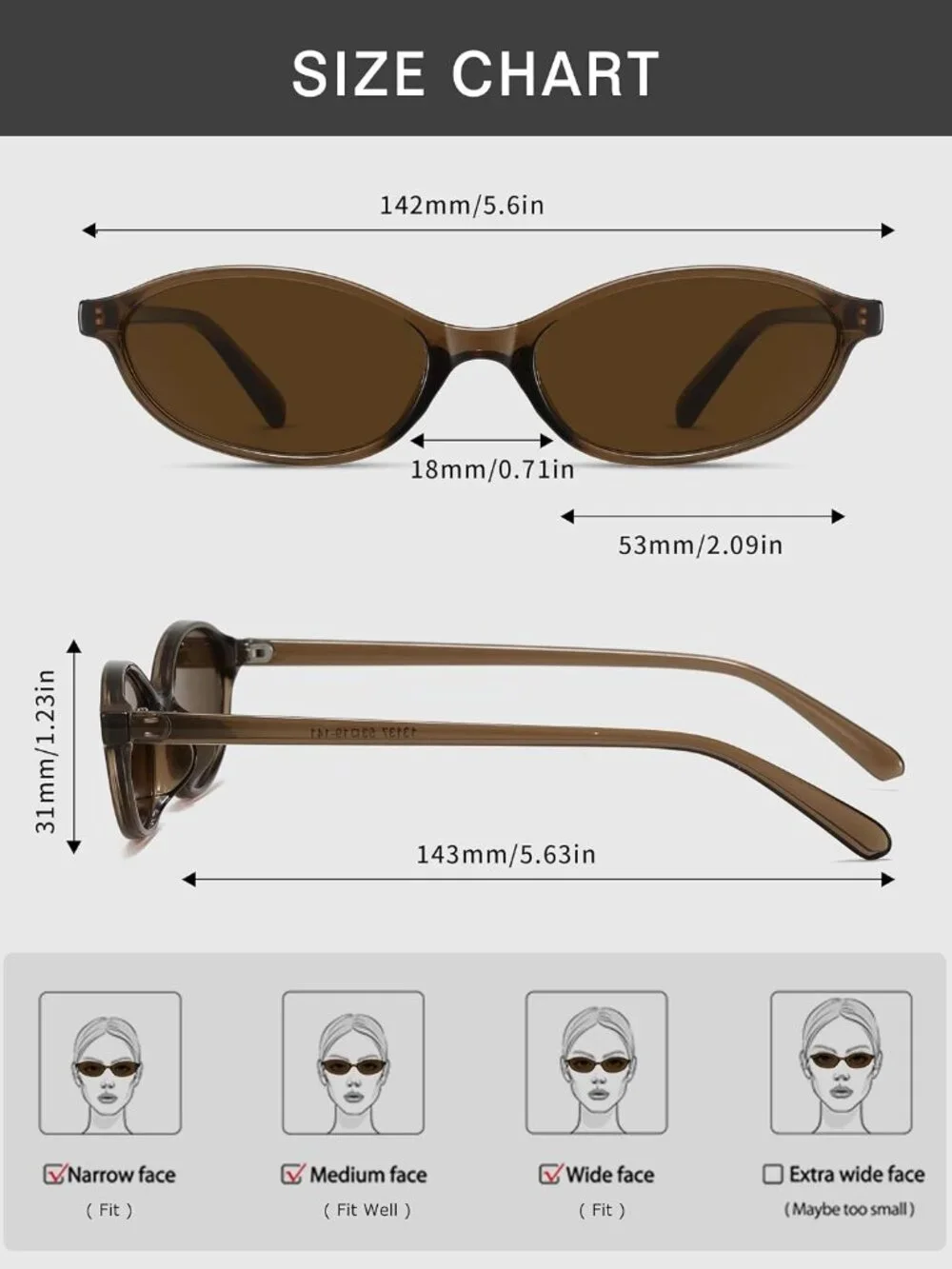 Trendy Small Cat Eye Sunglasses Set with UV Protection - Stylish Women's Eyewear
